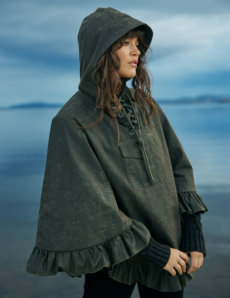 Myrka, wax poncho – Farmers Market