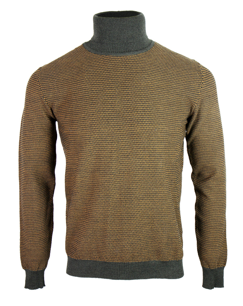 Melar turtleneck, olive / khaki