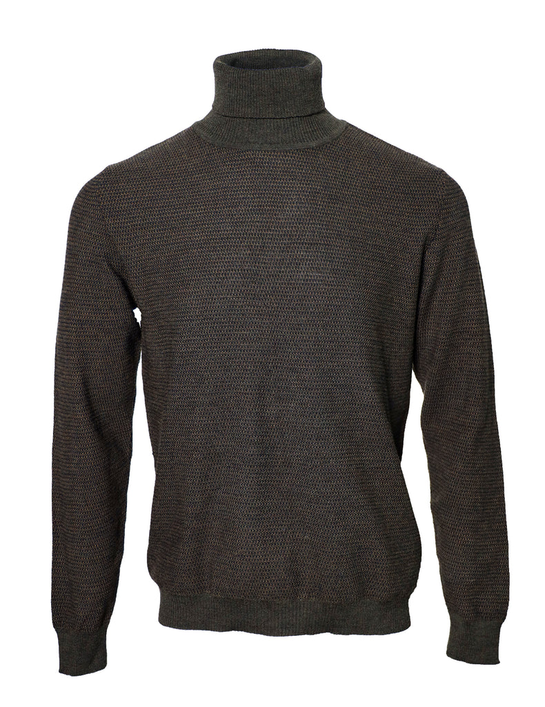 Melar turtleneck, olive green